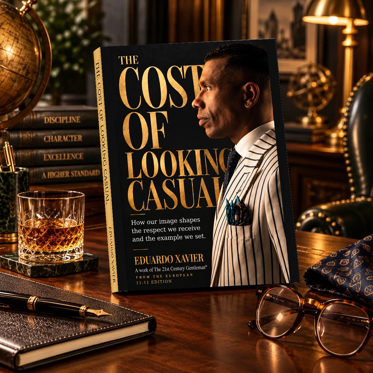 The Cost of Looking Casual, 11:11 Edition, updated English cover featuring Eduardo Xavier
