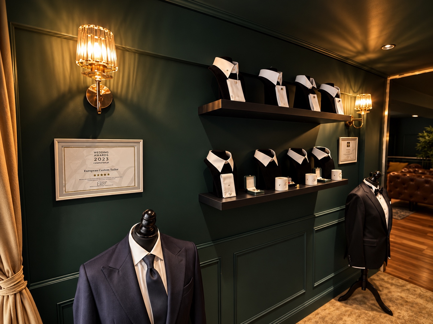 Tailoring space at the Maison
